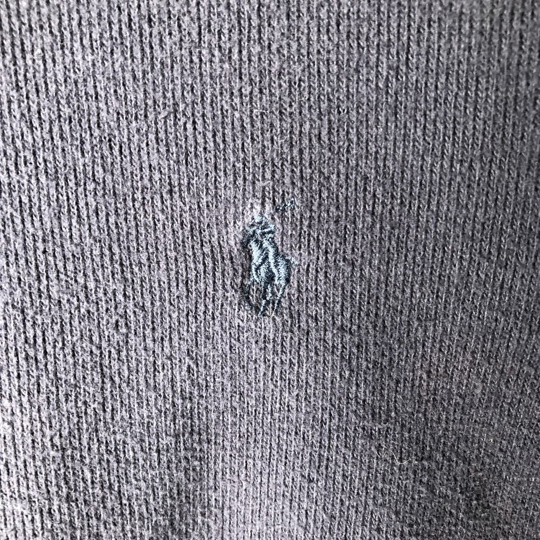 Ralph Lauren POLO by Ralph Lauren turtleneck long-sleeved T-shirt, men's size L cotton navy blue type Vintage Second Hand