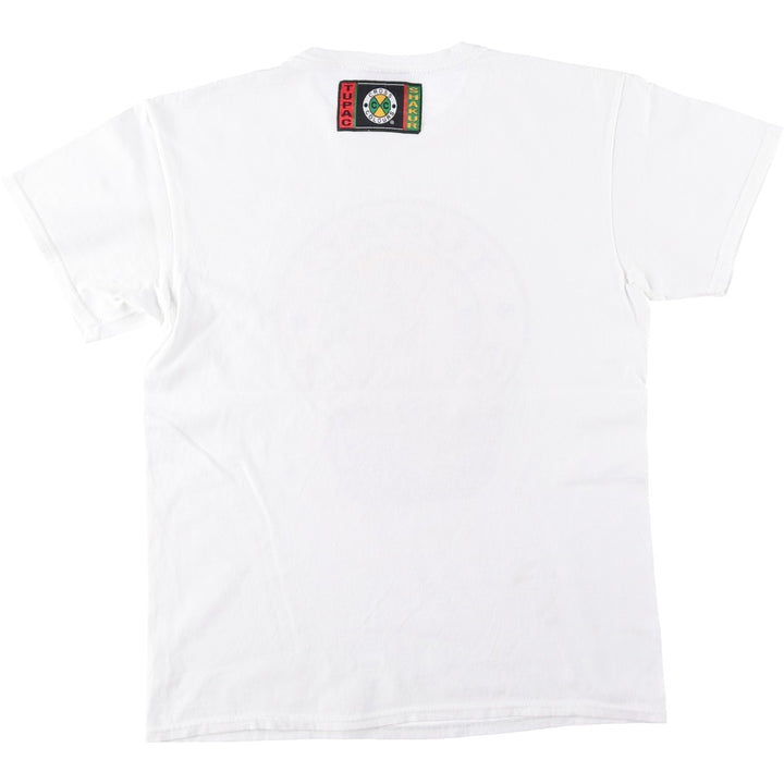 2pac Rap T-shirt, Men's M size cotton white type Vintage Second Hand