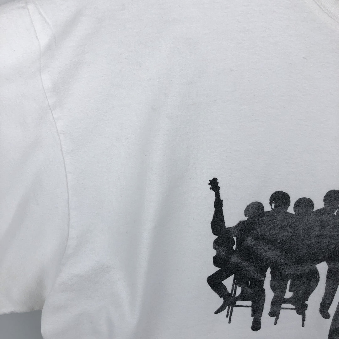 SOL'S THE BEATLES Band T-shirt (Men's size L) cotton white type Vintage Second Hand