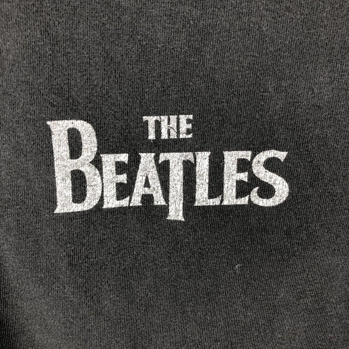 THE BEATLES Band T-shirt, Men's Size M, Double-Sided Print cotton white type Vintage Second Hand
