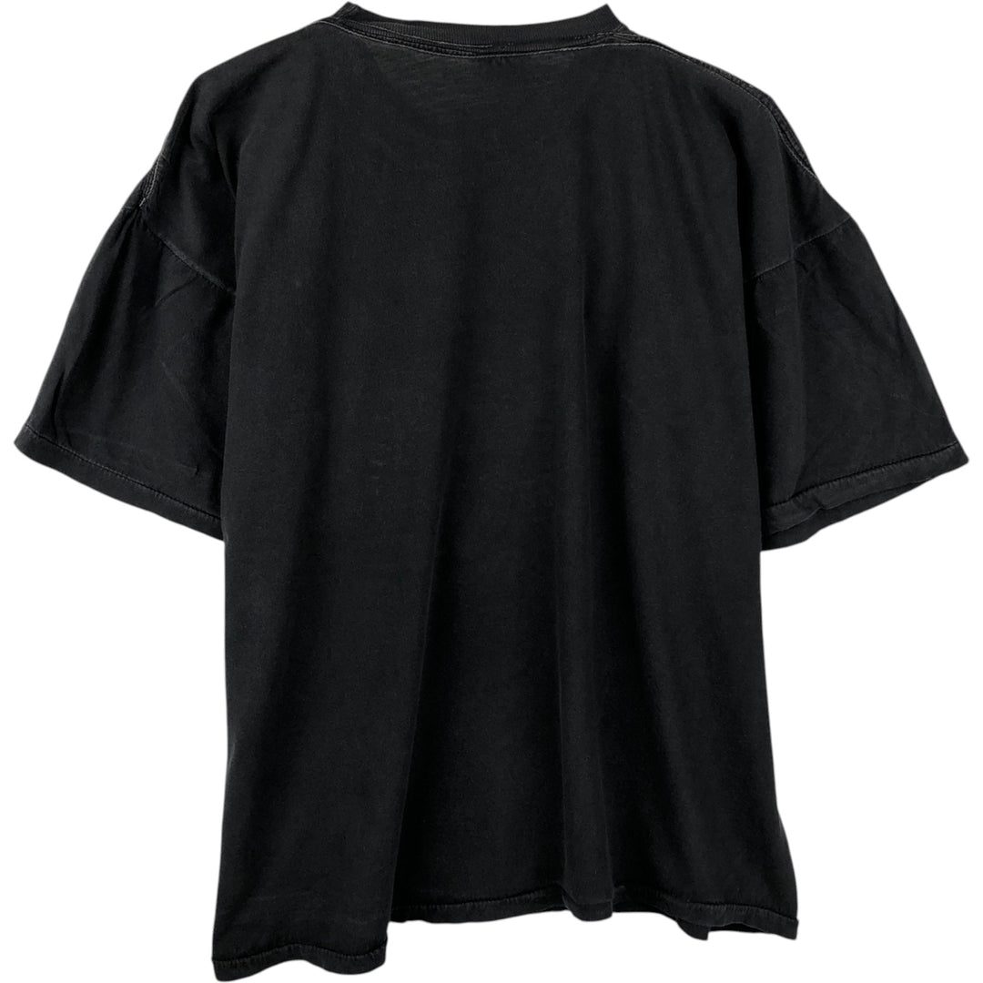 Alchemy Battle Dress Dragon Pattern Print T-Shirt (Men's XL equivalent) unclear black type Vintage Second Hand