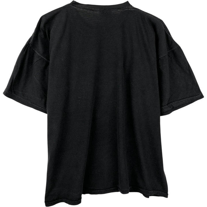 Alchemy Battle Dress Dragon Pattern Print T-Shirt (Men's XL equivalent) unclear black type Vintage Second Hand