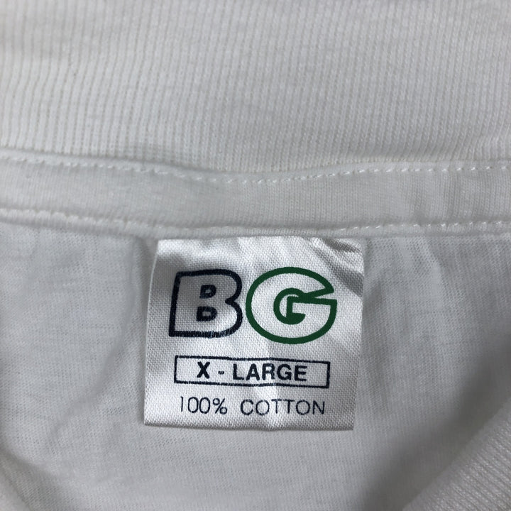 2000'S BG PAUL MCCARTNEY Band T-shirt, Men's XL equivalent. cotton white type Vintage Second Hand