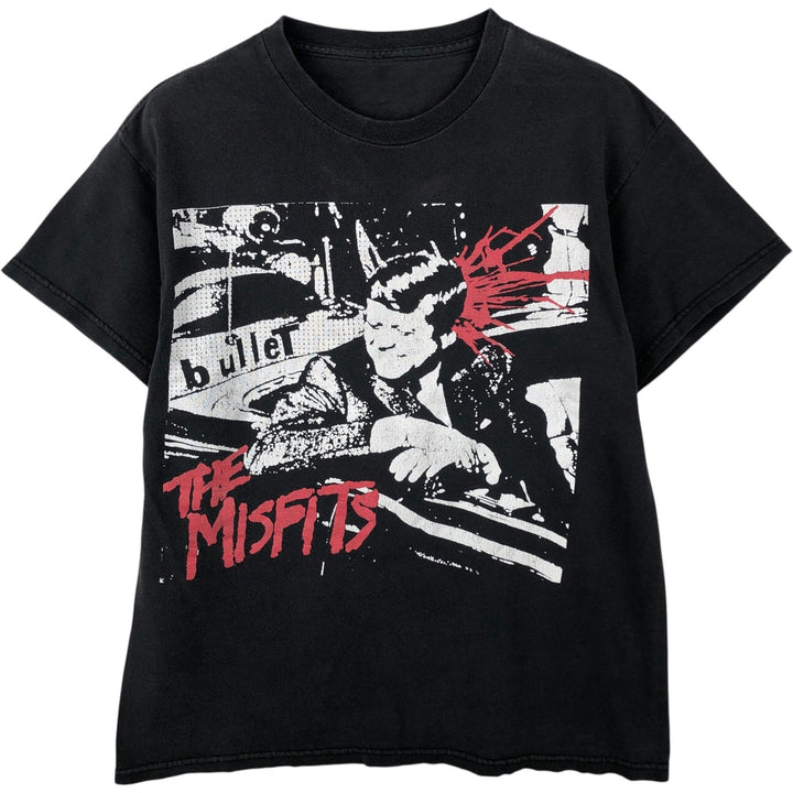 MISFITS Misfits Band T-shirt, Band T, Men's XL size unclear black type Vintage Second Hand