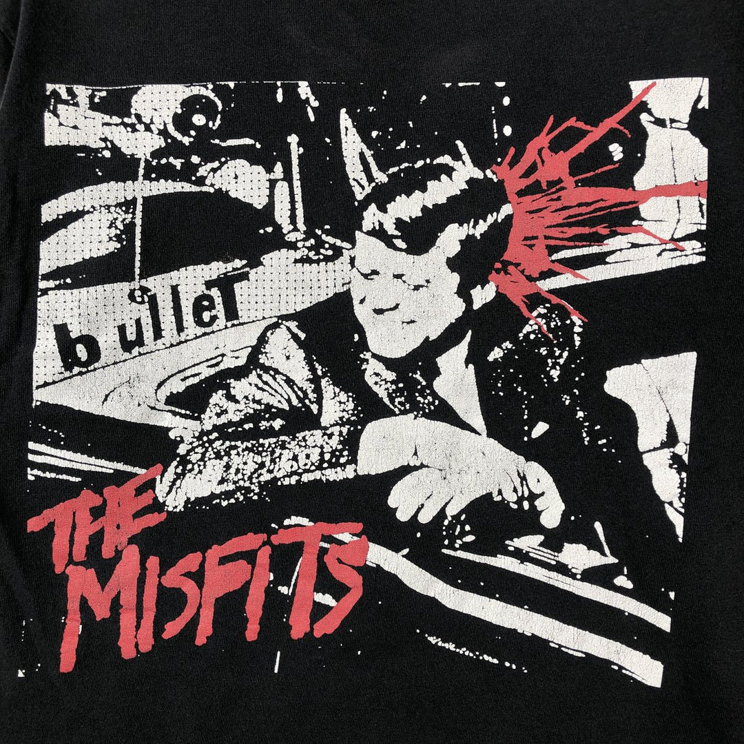 MISFITS Misfits Band T-shirt, Band T, Men's XL size unclear black type Vintage Second Hand