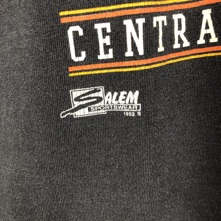 90'S SALEM NFL CLEVELAND BROWNS sports print T-shirt, Made in USA, Men's XL equivalent, Vintage cotton black type Vintage Second Hand