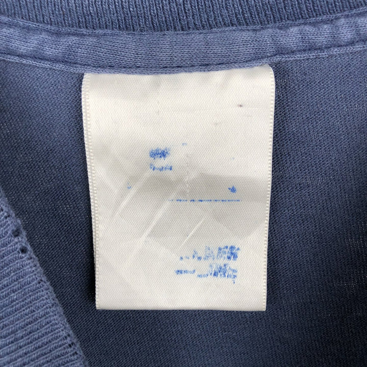 ~90'S MLB Detroit Tigers sports print T-shirt, Made in USA, Men's XL equivalent, Vintage cotton navy blue type Vintage Second Hand