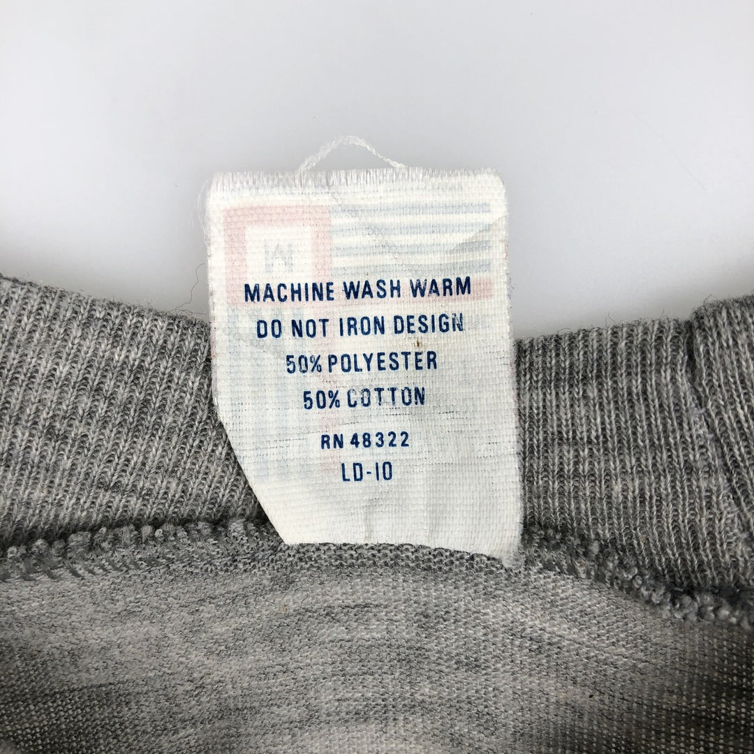 80s-90'S GARAN NFL New York Giants sports print T-shirt, women's size M equivalent, vintage. polyester gray type Vintage Second Hand