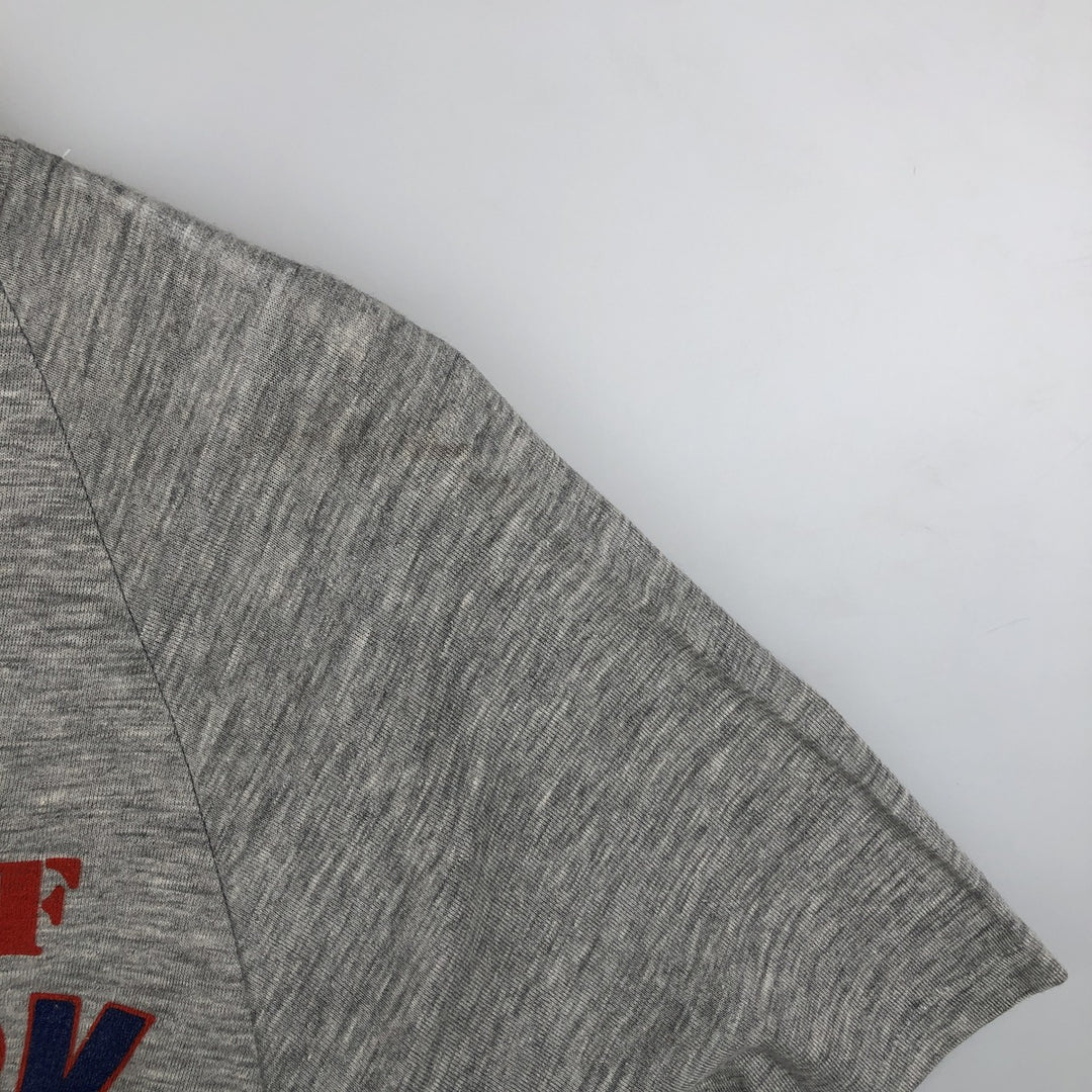 80s-90'S GARAN NFL New York Giants sports print T-shirt, women's size M equivalent, vintage. polyester gray type Vintage Second Hand