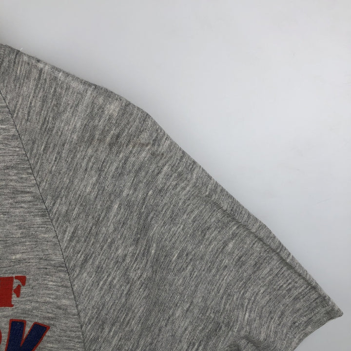 80s-90'S GARAN NFL New York Giants sports print T-shirt, women's size M equivalent, vintage. polyester gray type Vintage Second Hand