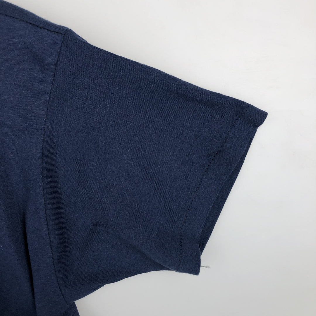 80'S Screen Stars NFL Chicago Bears Sports Print T-Shirt, Made in USA, Men's Size M (approx.), Vintage cotton navy blue type Vintage Second Hand