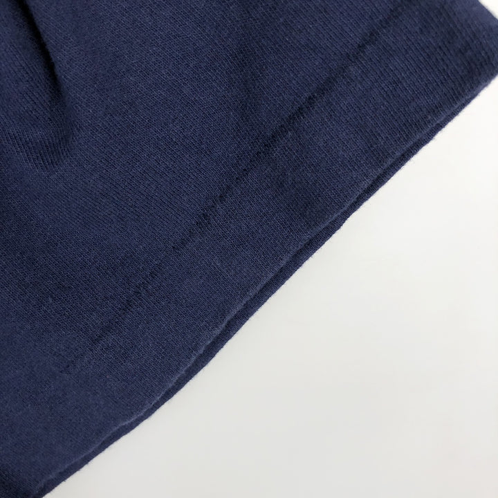 90'S Fruit of the Loom Centura Bank Advertising T-Shirt, Made in USA, Men's XL equivalent, Vintage cotton navy blue type Vintage Second Hand