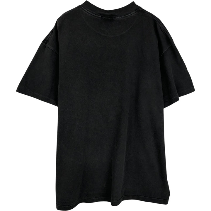 90'S PLANET HOLLYWOOD Advertising T-shirt Made in USA Men's XL Vintage cotton black type Vintage Second Hand