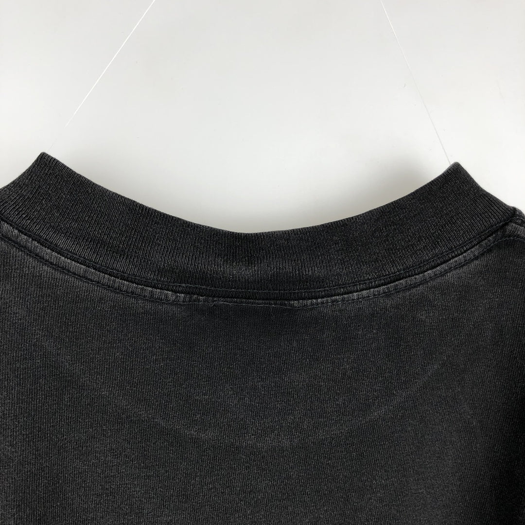 90'S PLANET HOLLYWOOD Advertising T-shirt Made in USA Men's XL Vintage cotton black type Vintage Second Hand