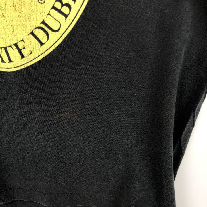 Screen Stars Fruit of the Loom Guinness Extra Stout Advertising T-Shirt, Made in USA, Men's Size L (approx.) cotton black type Vintage Second Hand