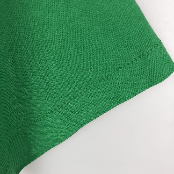 Screen Stars Best Bushmills Advertising T-Shirt, Made in USA, Men's Size XL (approx.) cotton green type Vintage Second Hand