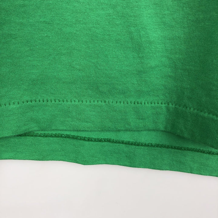Screen Stars Best Bushmills Advertising T-Shirt, Made in USA, Men's Size XL (approx.) cotton green type Vintage Second Hand