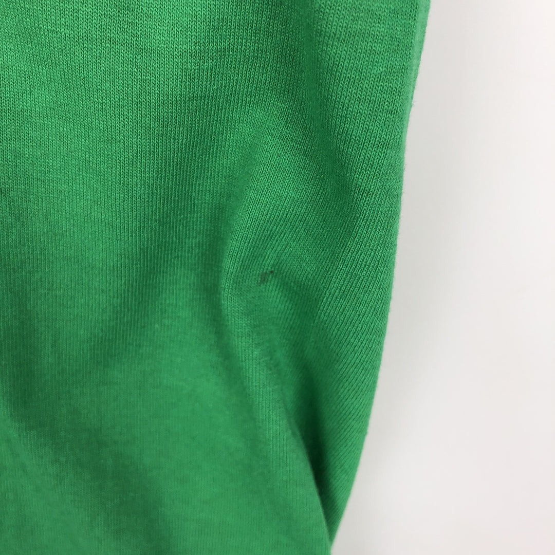 Screen Stars Best Bushmills Advertising T-Shirt, Made in USA, Men's Size XL (approx.) cotton green type Vintage Second Hand