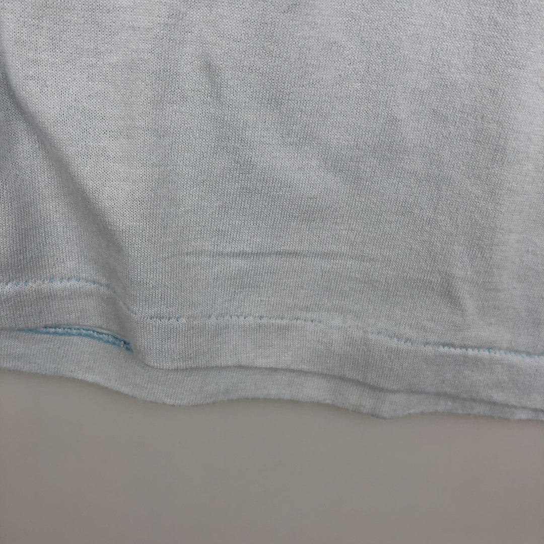 Carlsberg Animal Pattern Advertising T-Shirt, Made in USA, Men's Size L (approx.) cotton Blue type light blue Vintage Second Hand