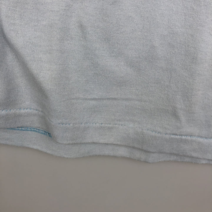 Carlsberg Animal Pattern Advertising T-Shirt, Made in USA, Men's Size L (approx.) cotton Blue type light blue Vintage Second Hand