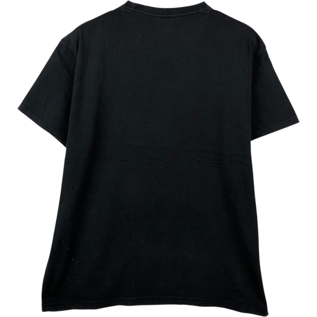 NIRVANA Nirvana Band T-shirt, Band T, Men's L size cotton black type Vintage Second Hand