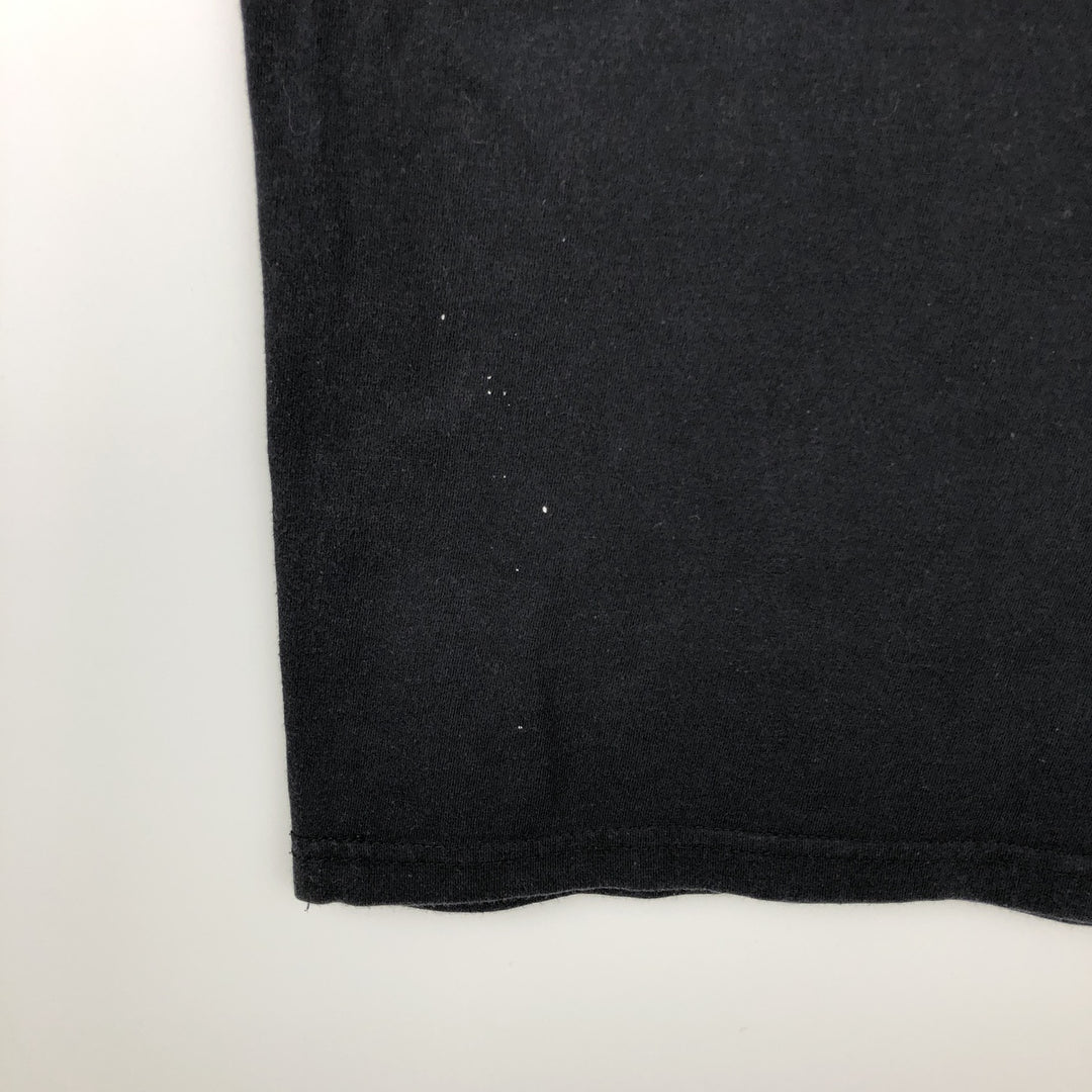 NIRVANA Nirvana Band T-shirt, Band T, Men's L size cotton black type Vintage Second Hand