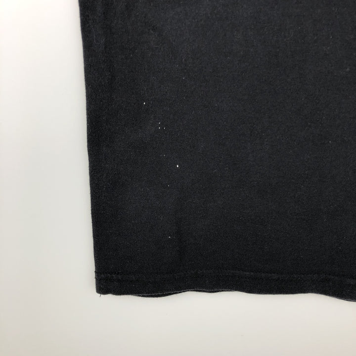 NIRVANA Nirvana Band T-shirt, Band T, Men's L size cotton black type Vintage Second Hand