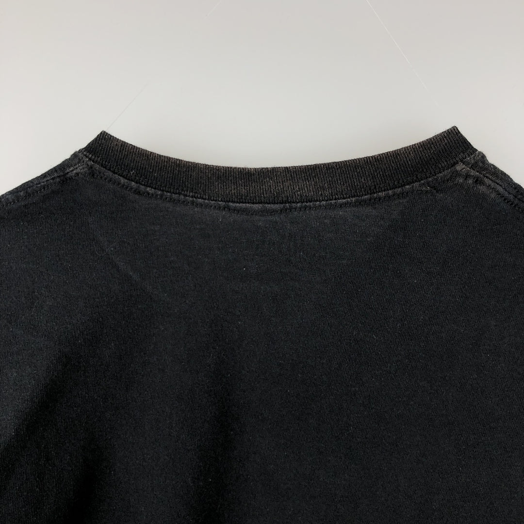 NIRVANA Nirvana Band T-shirt, Band T, Men's XL size cotton black type Vintage Second Hand