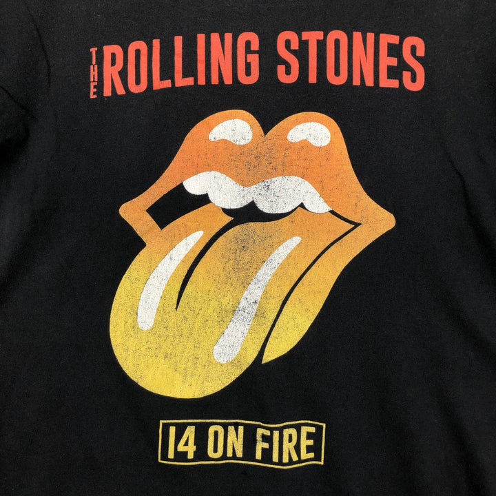 JHK The Rolling Stones Band T-shirt (Men's size M equivalent) unclear black type Vintage Second Hand
