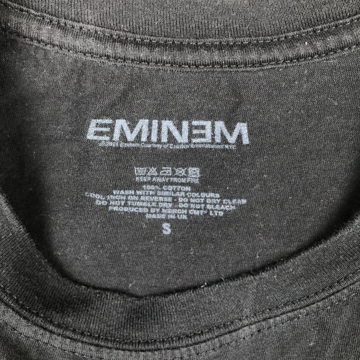 EMINEM Rap T-Shirt, Made in the UK, Men's Size S (approx.) cotton black type Vintage Second Hand