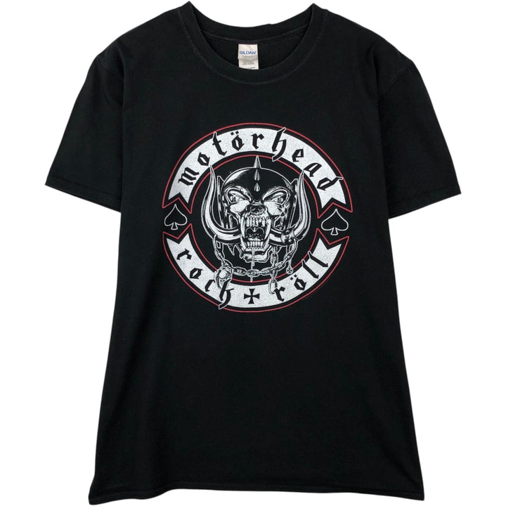 Gildan Motorhead band t-shirt, men's size L (approx.) cotton black type Vintage Second Hand