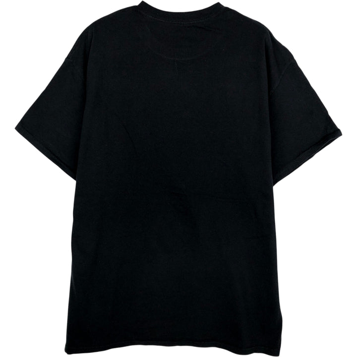 METALLICA Metallica Band T-shirt Band T Men's L size cotton black type Vintage Second Hand