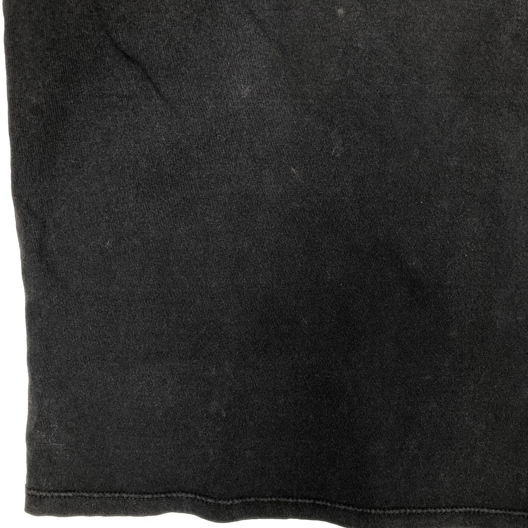 The Rolling Stones Band T-shirt, Band T, Men's L size unclear black type Vintage Second Hand