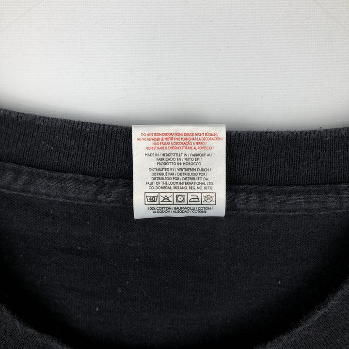 Fruit of the Loom Heavy Cotton Guns N' Roses Band T-Shirt (Men's XL equivalent) cotton black type Vintage Second Hand