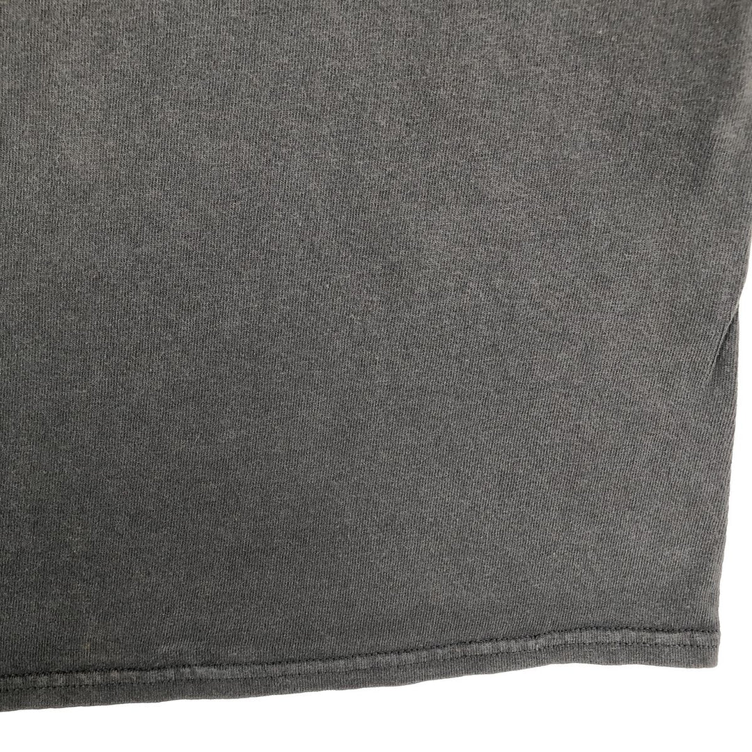 THE BEATLES Band T-shirt, Men's L size cotton black type Vintage Second Hand