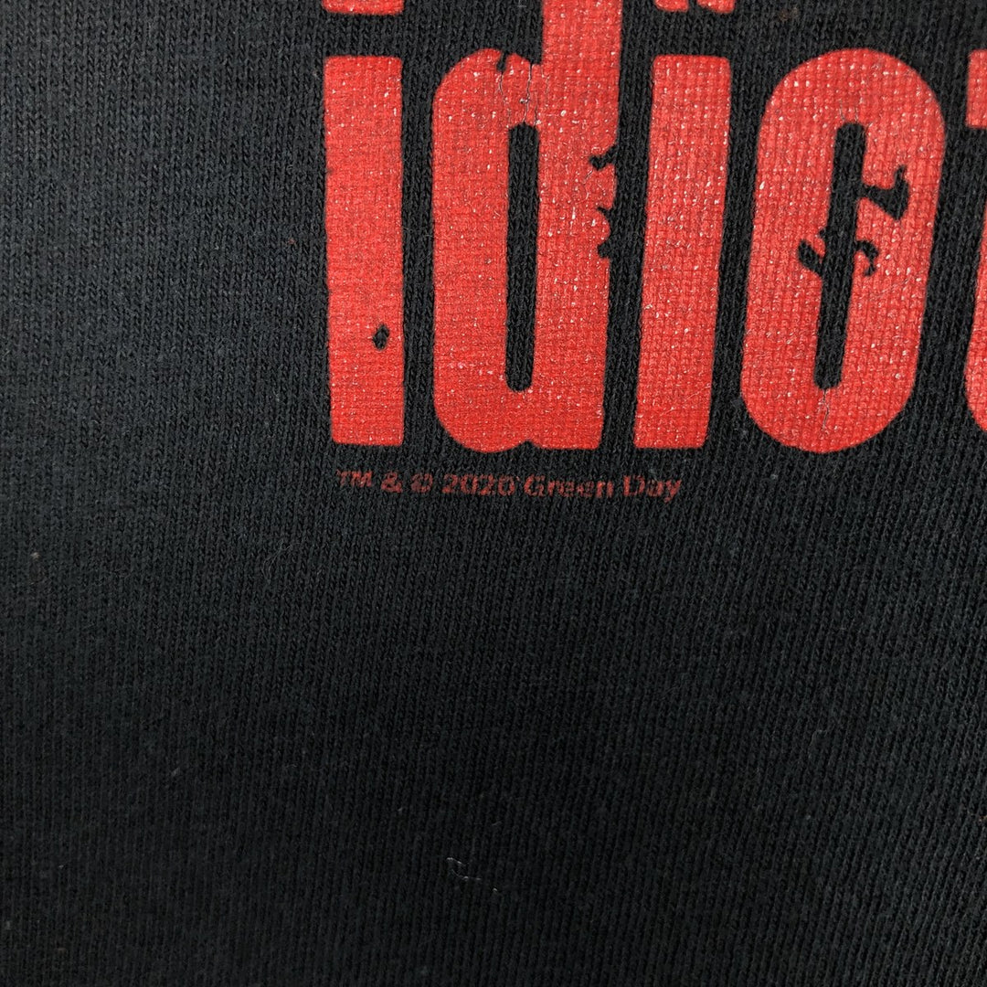 GREEN DAY Green Day Band T-shirt Band T Men's XL size unclear white type Vintage Second Hand