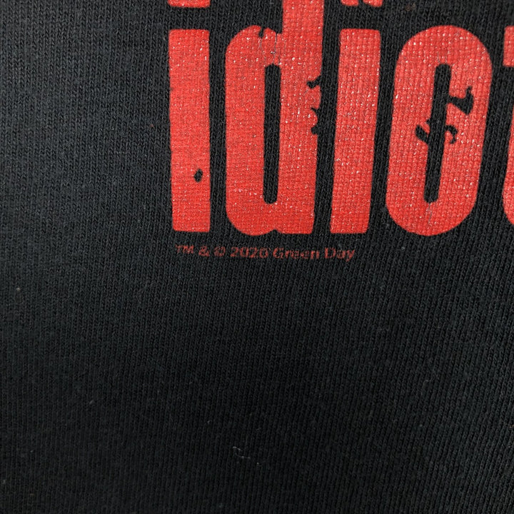 GREEN DAY Green Day Band T-shirt Band T Men's XL size unclear white type Vintage Second Hand