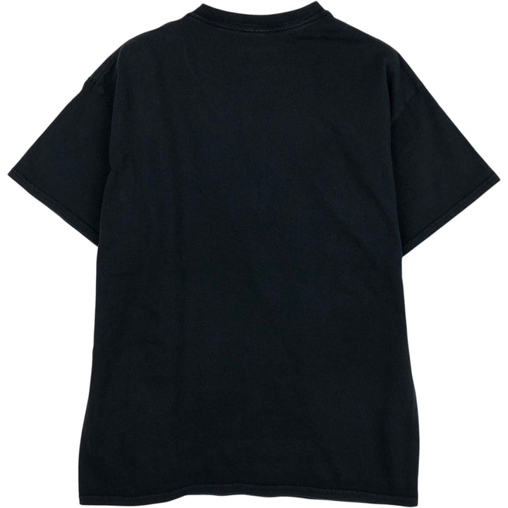 IRON MAIDEN Iron Maiden Band T-shirt Band T Men's L size cotton black type Vintage Second Hand