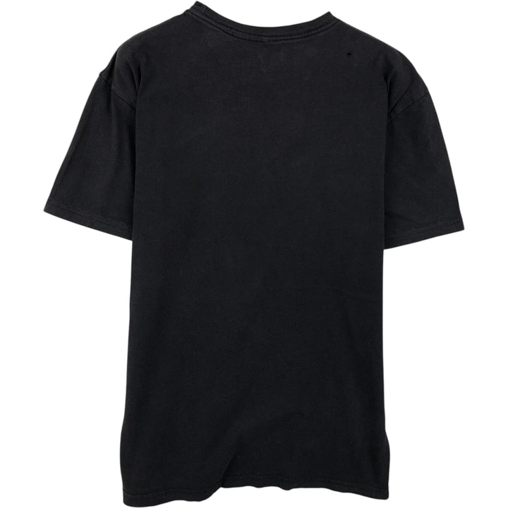 METALLICA Metallica Band T-shirt Band T Men's L size unclear black type Vintage Second Hand