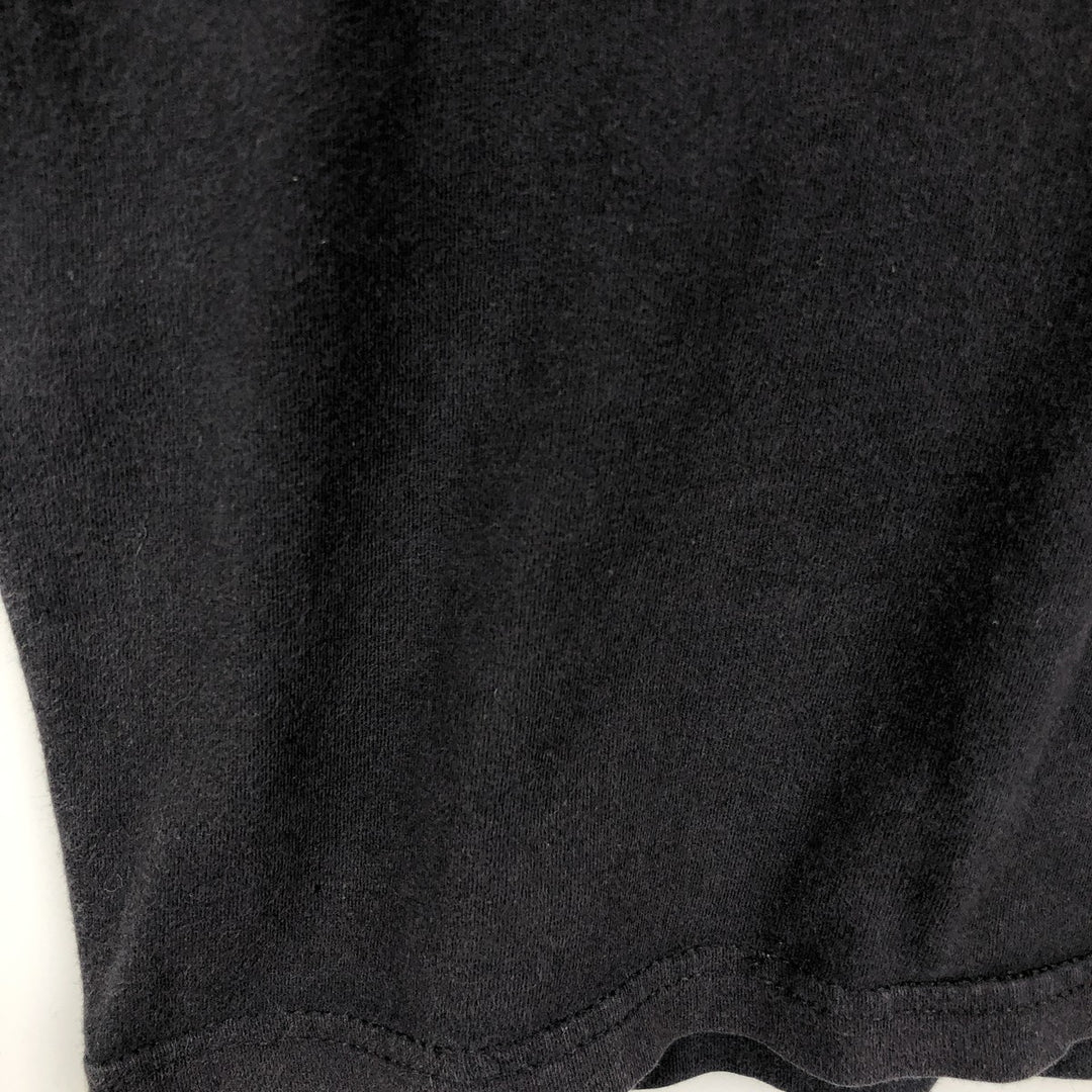 METALLICA Metallica Band T-shirt Band T Men's L size unclear black type Vintage Second Hand