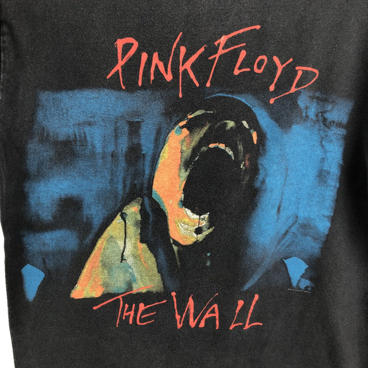 LIVE NATION PINK FLOYD THE WALL Band T-shirt (Men's size M) cotton black type Vintage Second Hand
