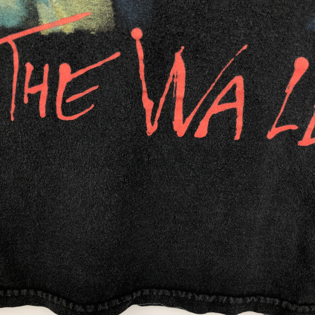 LIVE NATION PINK FLOYD THE WALL Band T-shirt (Men's size M) cotton black type Vintage Second Hand