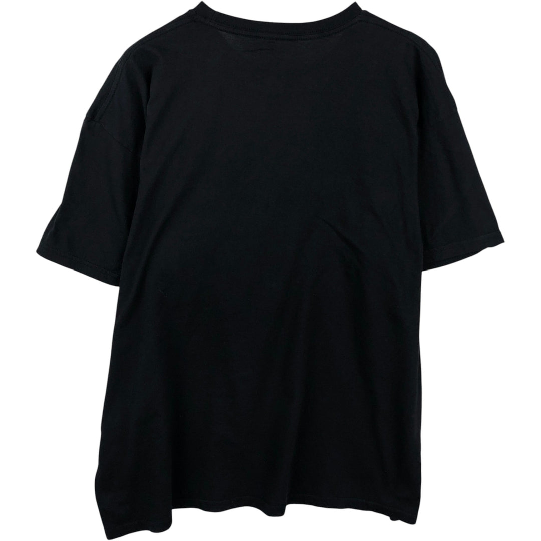 00's THE BEATLES Band T-shirt, Band T, Men's XL size cotton black type Vintage Second Hand