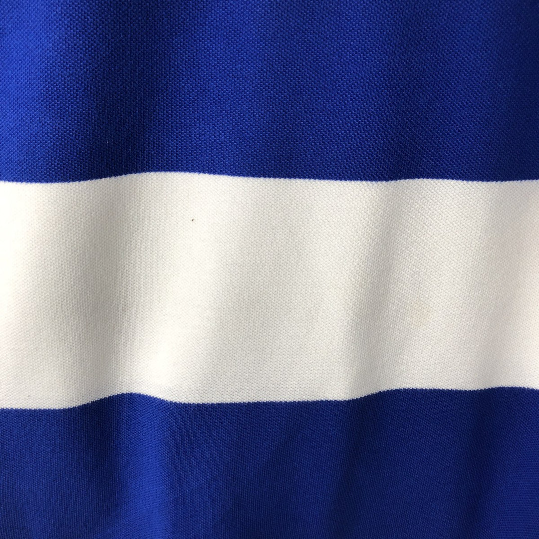 Ralph Lauren POLO by Ralph Lauren short sleeve striped polo shirt, size S for men cotton blue type Vintage Second Hand