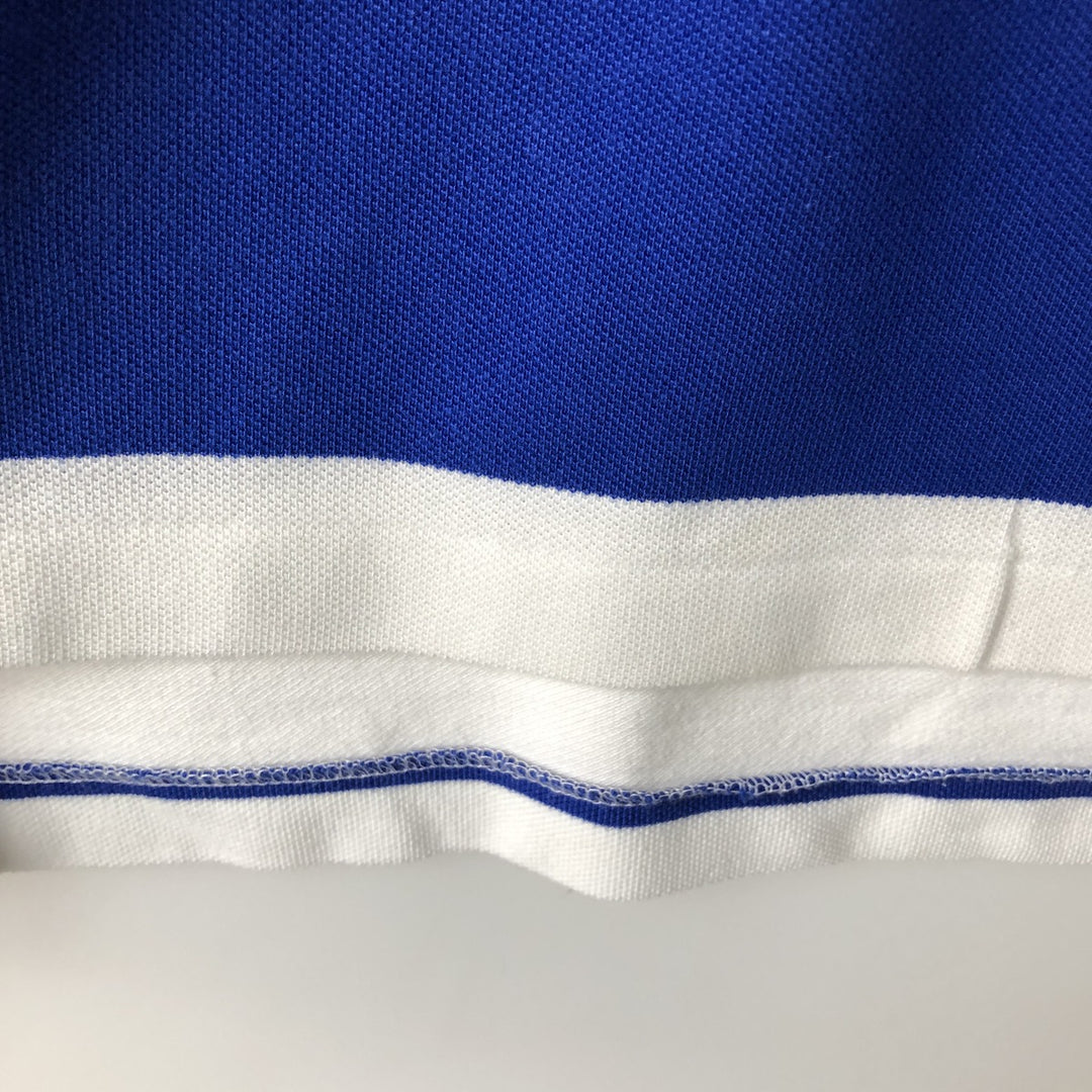 Ralph Lauren POLO by Ralph Lauren short sleeve striped polo shirt, size S for men cotton blue type Vintage Second Hand
