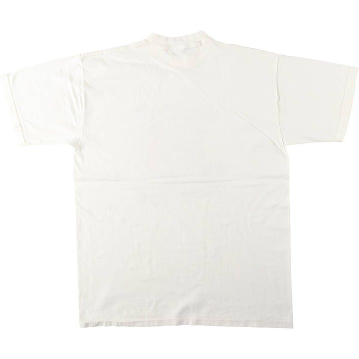 90'S All Sport MAX WEIGHT Print T-Shirt, Made in USA, Men's XL equivalent, Vintage cotton unbleached Vintage Second Hand
