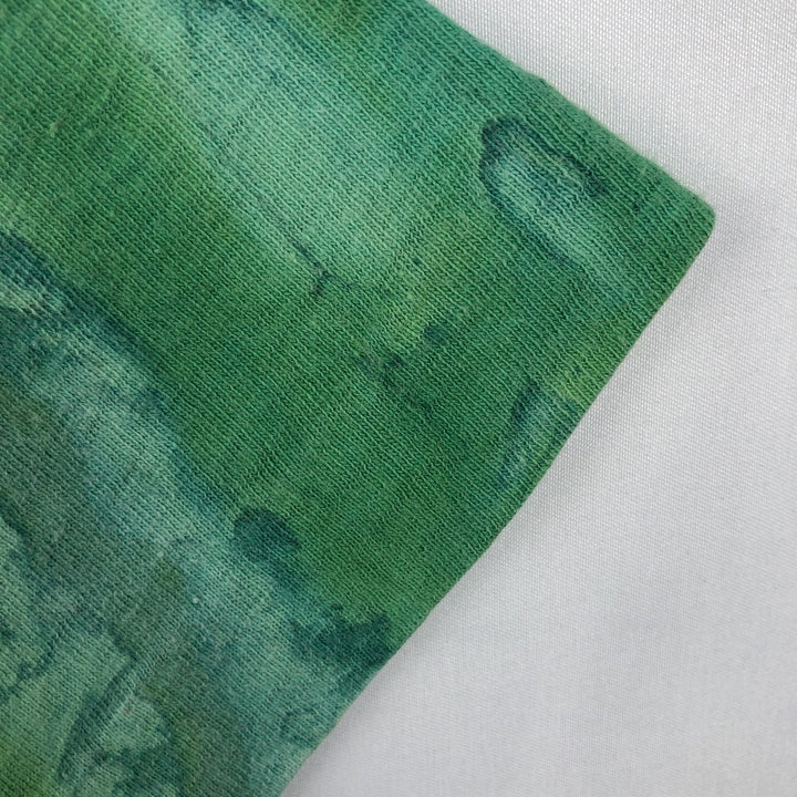 80'S Disney Tie-Dye T-Shirt, Made in USA, Men's Size M (Equivalent), Vintage cotton green type Vintage Second Hand