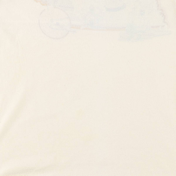 Vintage 90'S Delta DELTA Printed T-shirt, Made in USA, Men's XL cotton unbleached Vintage Second Hand
