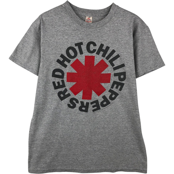 ALSTYLE RED HOT CHILI PEPPERS Band T-Shirt, Men's Size Medium unclear gray type Vintage Second Hand