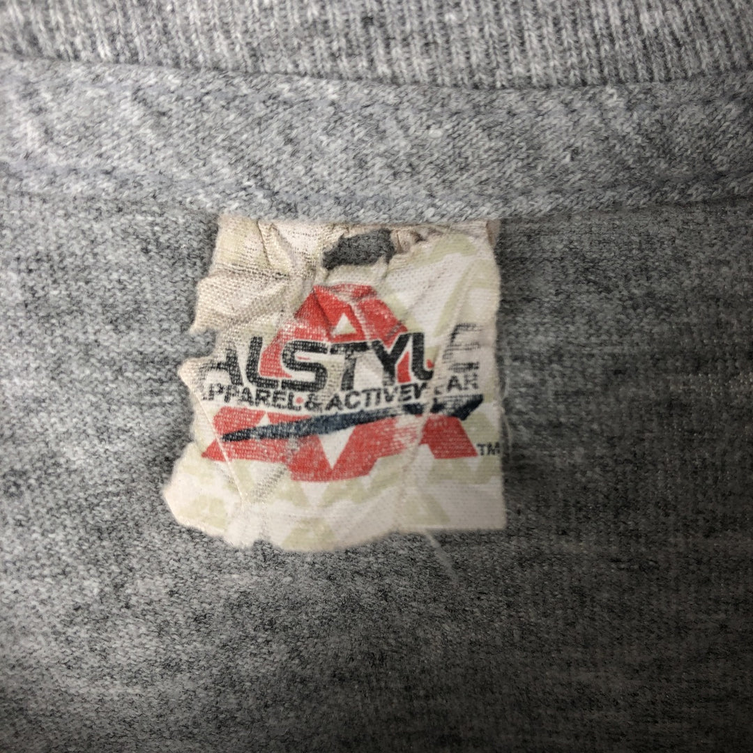 ALSTYLE RED HOT CHILI PEPPERS Band T-Shirt, Men's Size Medium unclear gray type Vintage Second Hand